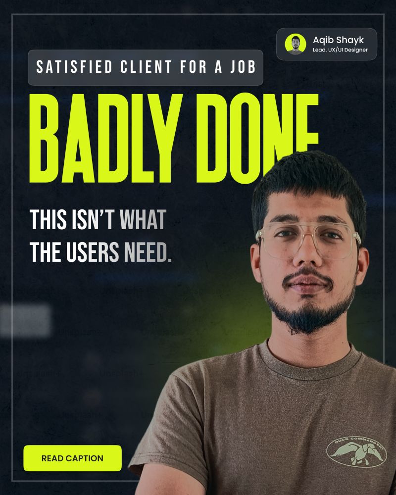 The hard truth about UX and client expectations